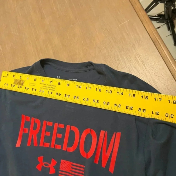 Men’s Under Armor Freedom Short Sleeve Tee Shirt Size Medium - Picture 7 of 8